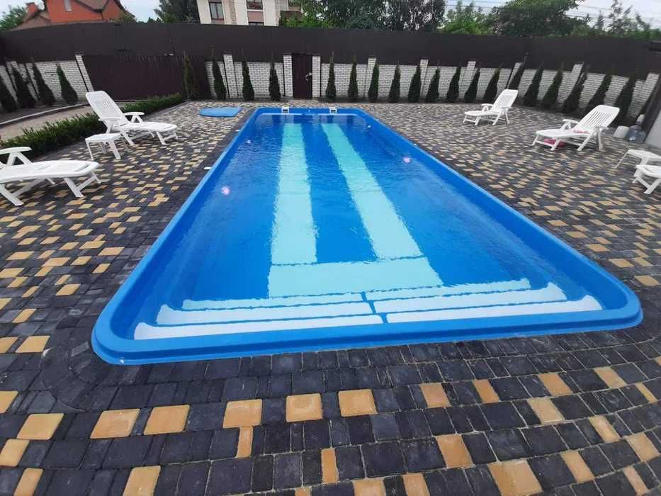 Подобова аренда будинку.Софіївська Борщагівка.Басейн.Банька!