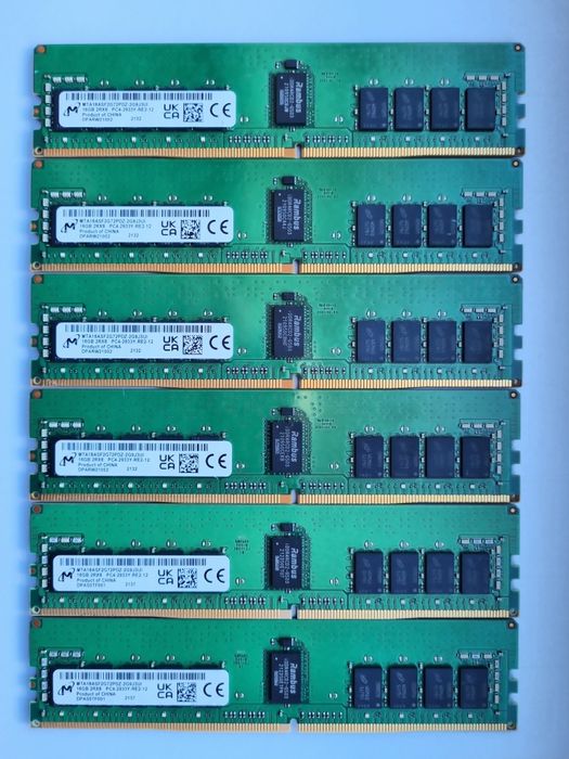 Серверная память 16Gb DDR4 PC4-2933Y ECC REG RDIMM