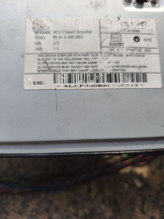 Amplificador PDA F200 4ch