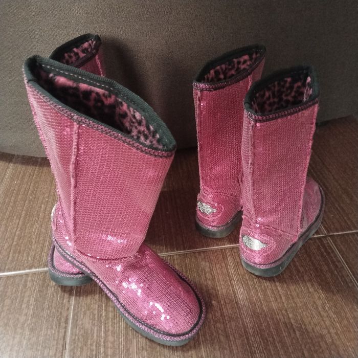 Сапоги  паєтки  .