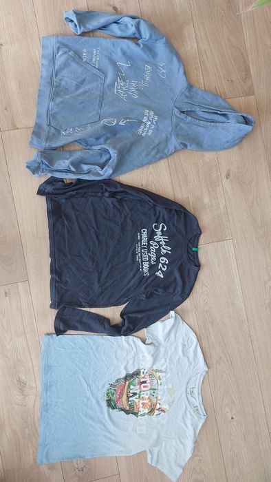 Paczka ubrań dla chłopca zara sfera lee cooper zestaw