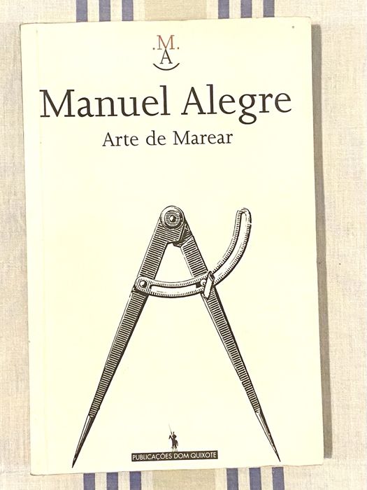 Livro - Arte de Marear - Manuel Alegre