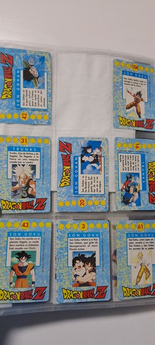 Dragonball Z cartas