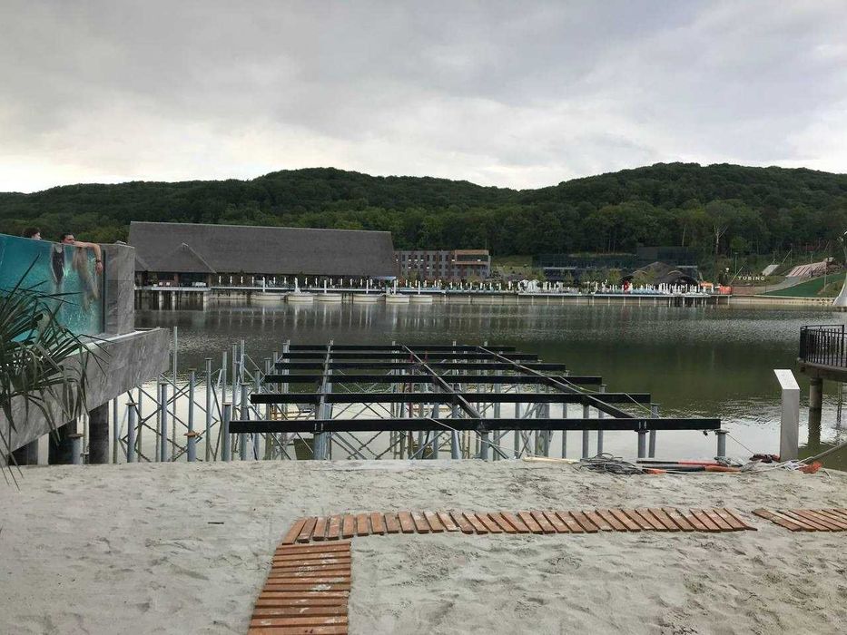 Геопалі геошурупи + свайный фундамент • винтовые сваи