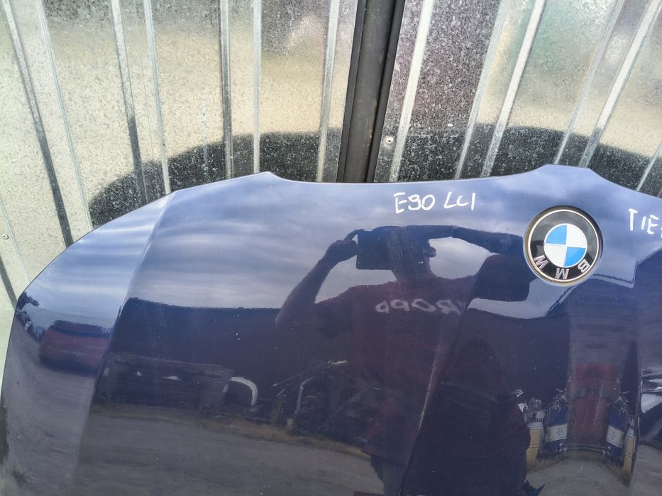 Maska przód BMW E90 E91 TIEFSEEBLAU METALLIC A76 Lift LCI Wysyłka