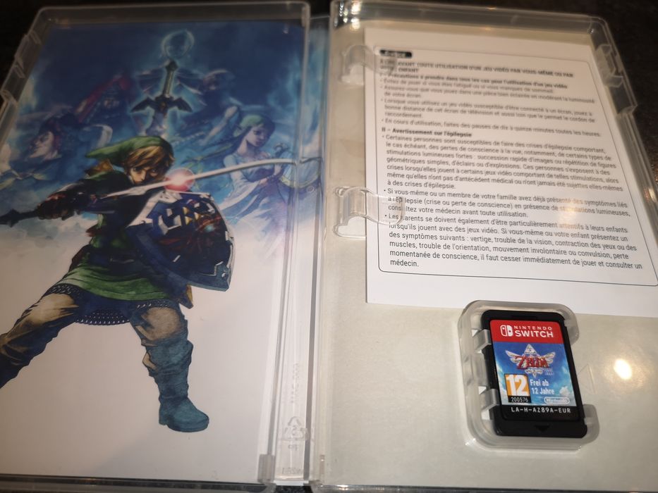 ZELDA Skyward Sword SWITCH Nintendo gra ANG (komplet) sklep Ursus