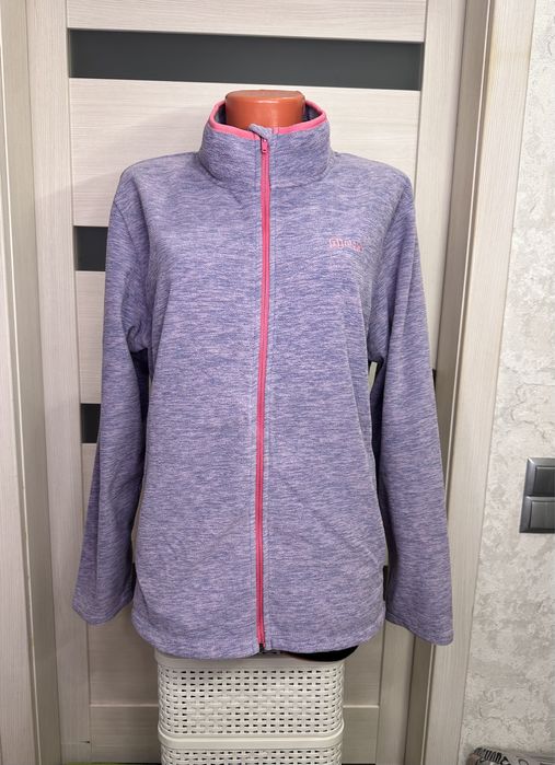 Флісова жіноча кофта тепла на замку