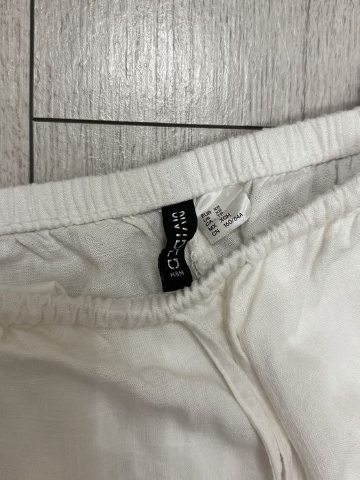 Штани h&m білі в розмірі xs