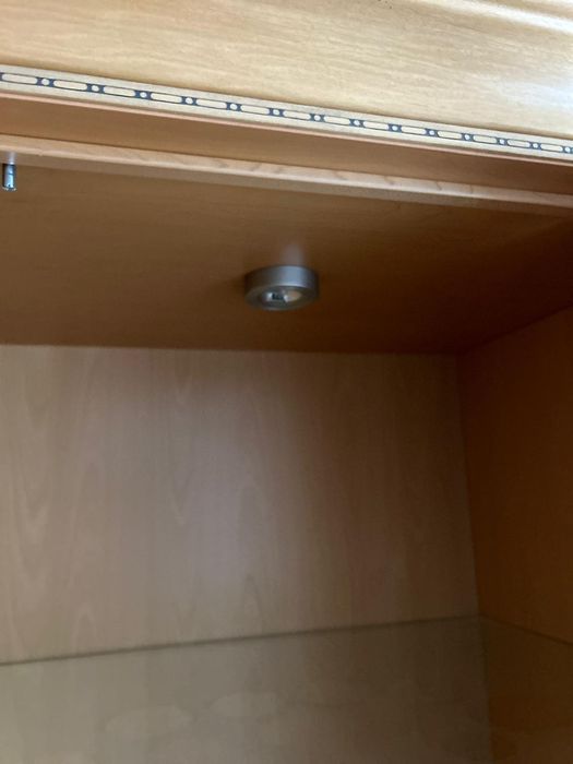 .Witryna w jasnym dębie, szafa, biblioteka