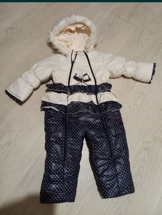 Зимовий комбінезон для дівчинки