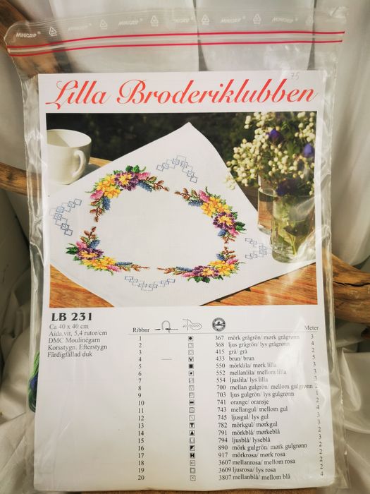 Zestaw do haftu krzyżykowego nr.7