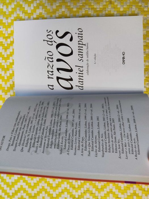 A RAZÃO DOS AVÓS
de Daniel Sampaio