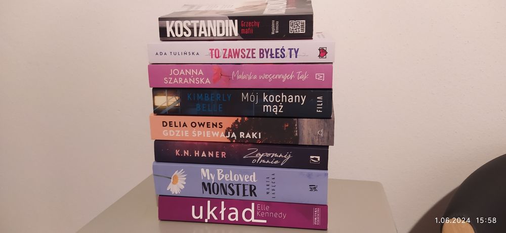 Książki różne, Sharma,i inne