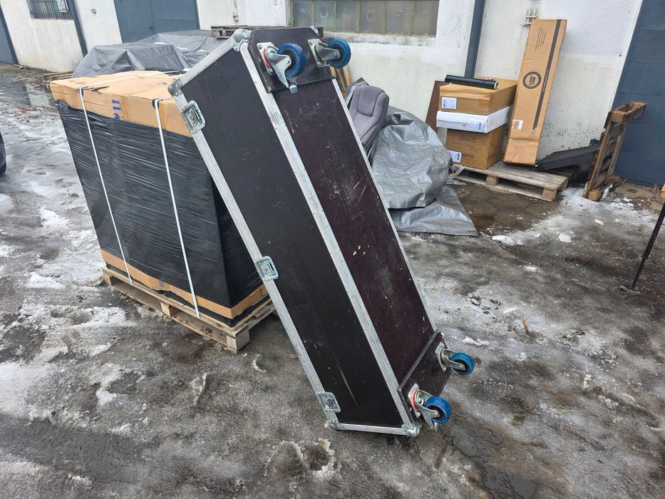 CASE 155x42x38 koła kejs flightcase skrzynia FAKTURA