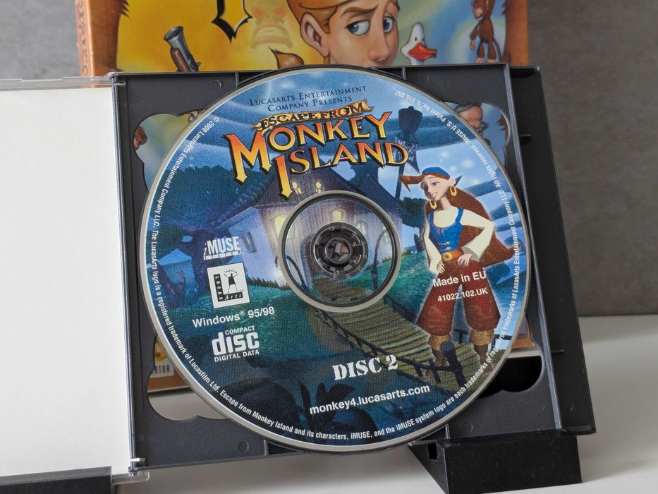 Escape from Monkey Island gra BIG BOX PC ENG z 2000 r.