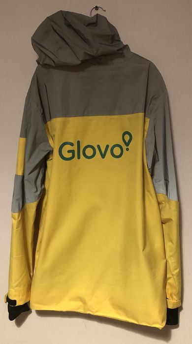 Брендова волого-вітро захисна курточка (дощовик) Glovo розмір L