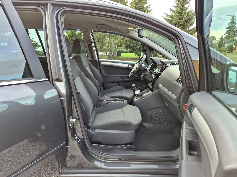 OPEL ZAFIRA B LIFT / 1.8 benzyna 140KM / 2x PDC, klima / 2kpl KÓŁ / Zarej.PL