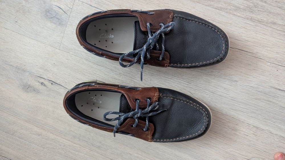 Шкіряні макасіни Clark 42