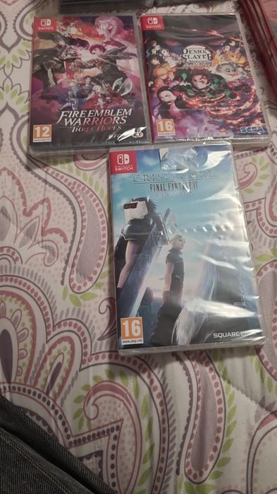 Vendo jogos swich novos e selados