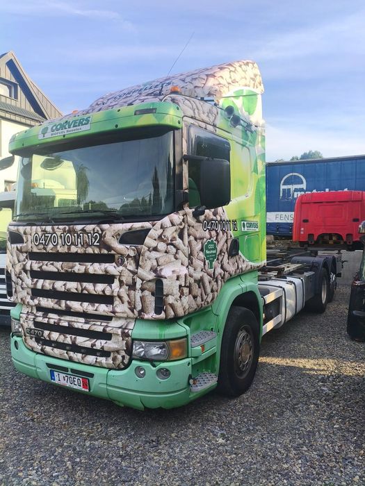 Scania R470  42000 zł netto BDF tacho tarczka euro 4 oś skrętna pomoc drogowa
