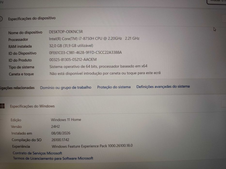 !!Para Despachar!! Lenovo Legion Y530-15ICH Intel Core i7-8750H/32GB/512GB NVME + 1TB HDD/GTX1060/15.6"