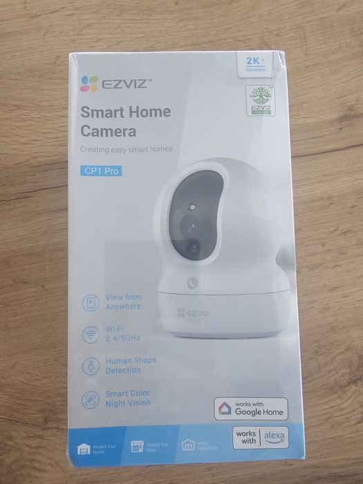 Kamera WiFi EZVIZ CP1 Pro 3MP Niania Audio Tracking Obrót 360° Aplikac