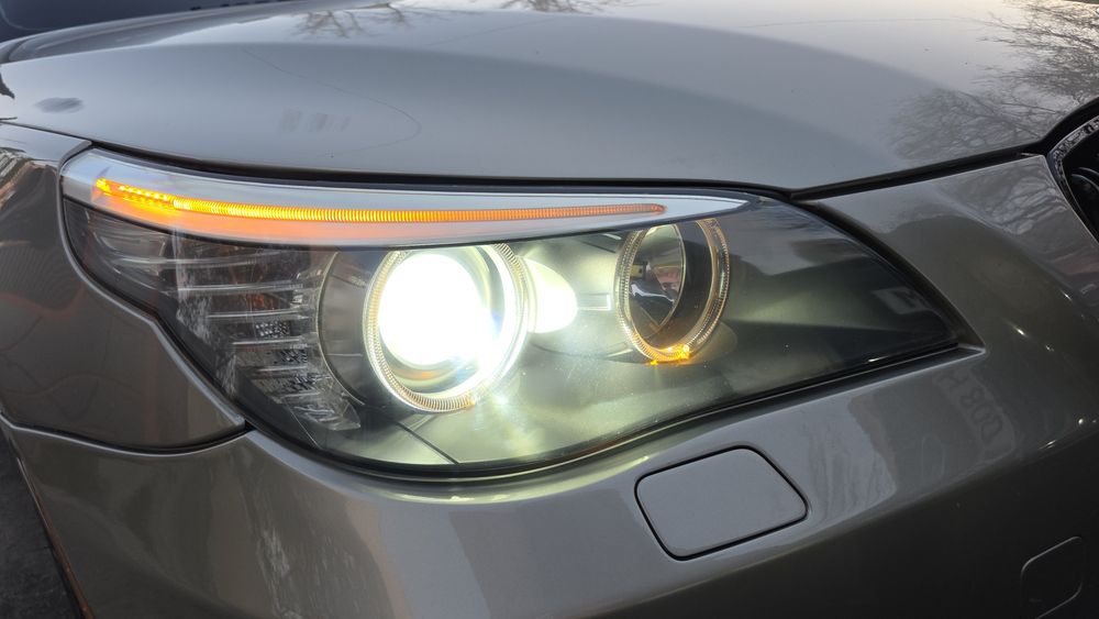 Обмен фары Bmw е60,е61 Рест. Галоген.