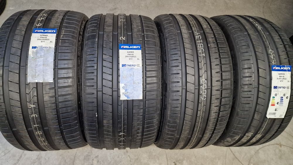 Nowe Opony Letnie Falken Azenis FK510 265/30R22 97Y 2szt 295/25R22 97Y