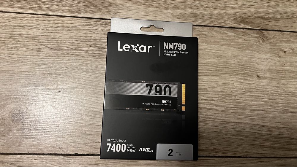 Lexar NM790 2TB 2000GB Dysk SSD M.2 NVMe 7400MB/s Nowy