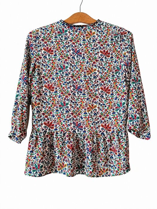 Sprzedam Bluzke Damska, Rekaw 3/4, Szeroka, Przewiewna, Cienka Luzna rozmiar XS, marki Zara Basic