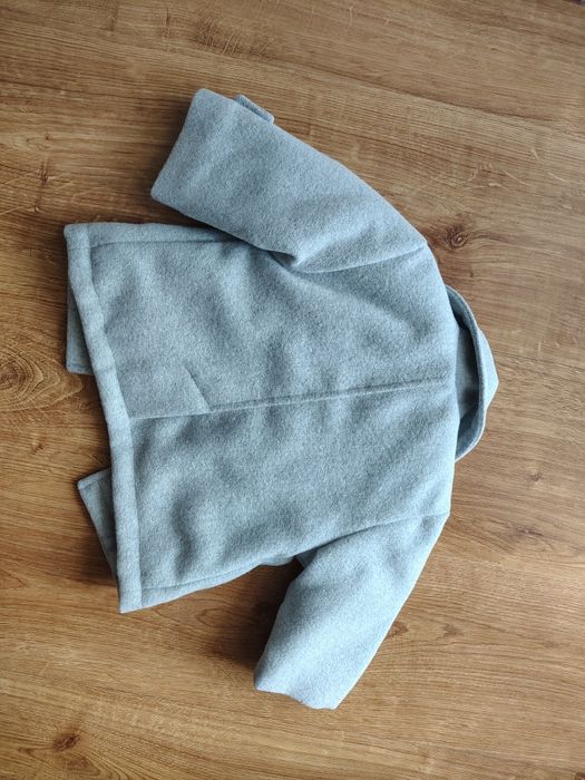 Komplet płaszczyk strój do chrztu r. 62