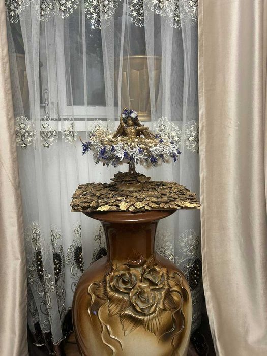 Елегантна балерина з сухоцвітів | Унікальний декор для дому