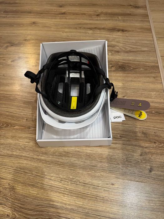 Kask Rowerowy Poc Omne Air Resistance Mips Hydrogen White L 56-61, kolarstwo, rower, sport