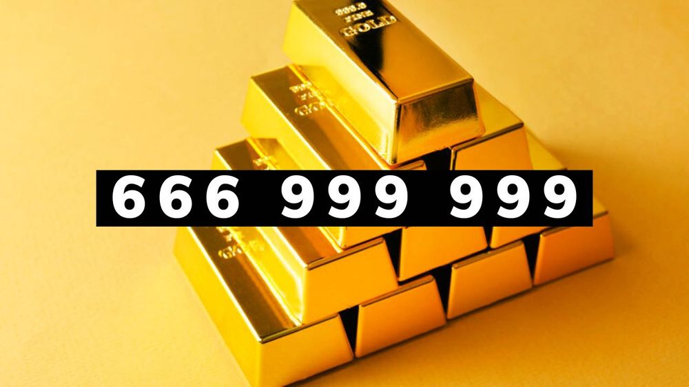 Diabelski złoty numer 666#666#999