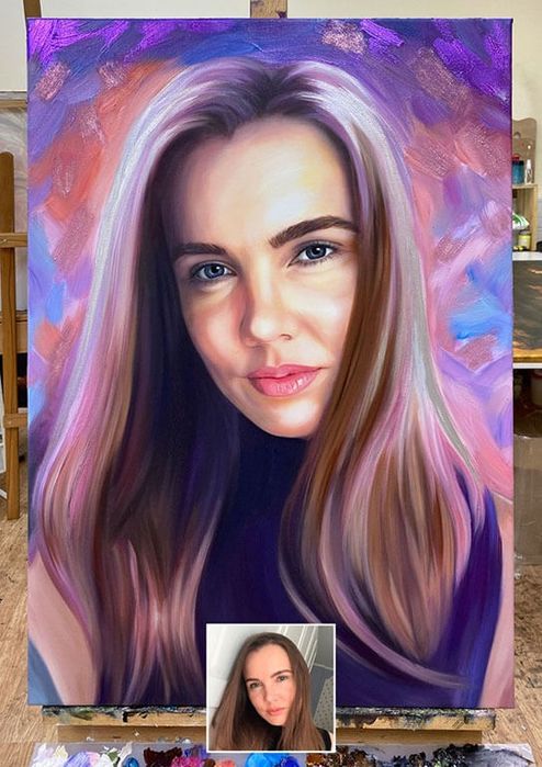 Portret ze zdjęcia