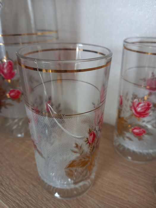 Графин, кувшин, стаканы