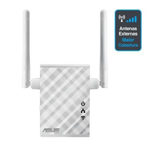 Repetidor de sinal Wi-Fi ASUS N300 RP-N12