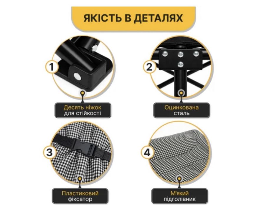 Розкладачка для ночівлі