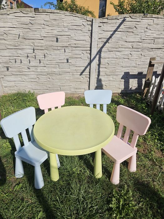 Stolik z krzesełkami ikea
