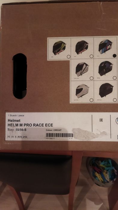 Capacete BMW M Carbono