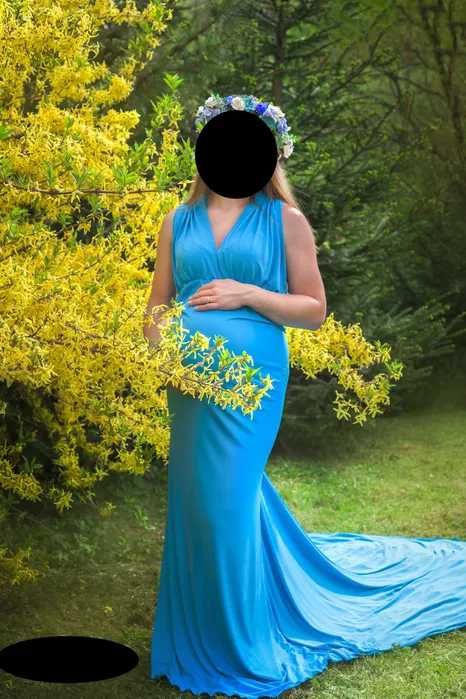 Suknia do sesji ciążowej