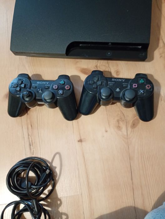 PlayStation 3 PS3 Slim + 2 Pady + PS Move + Kamera + 11 Gier + GTA V