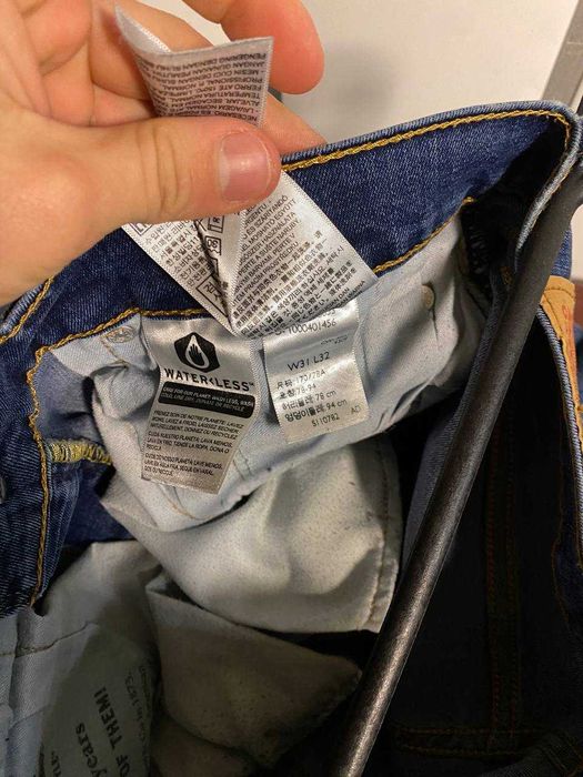 Levi’s 502 W31 L32 оригинальные джинсы Левайс 502 tapered straight
