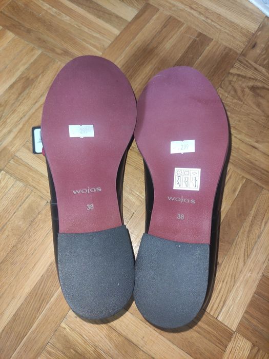 Buty pełne. Półbuty damskie Wojas r. 38