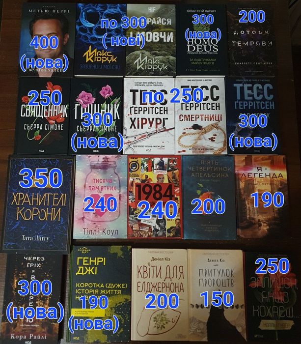 Книги відомих авторів!