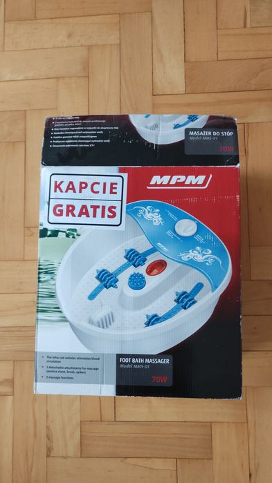 Masażer do stóp bez kapci