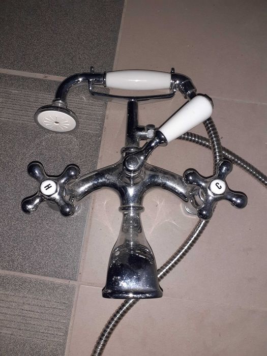 Bateria wannowa retro,mocna solidna