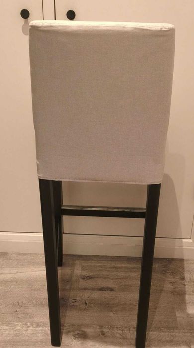 Banco/Cadeira alta c/estrut encosto - BERGMUND 62CM (PACK 2 UNIDADES)