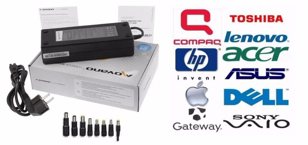 Zasilacz do laptopów uniwersalna ladowarka hp dell lenovo toshiba acer