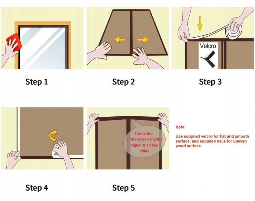 Magnetyczna Moskitiera Na Drzwi 90 X 220 Cm, Magnetyczna Siatka